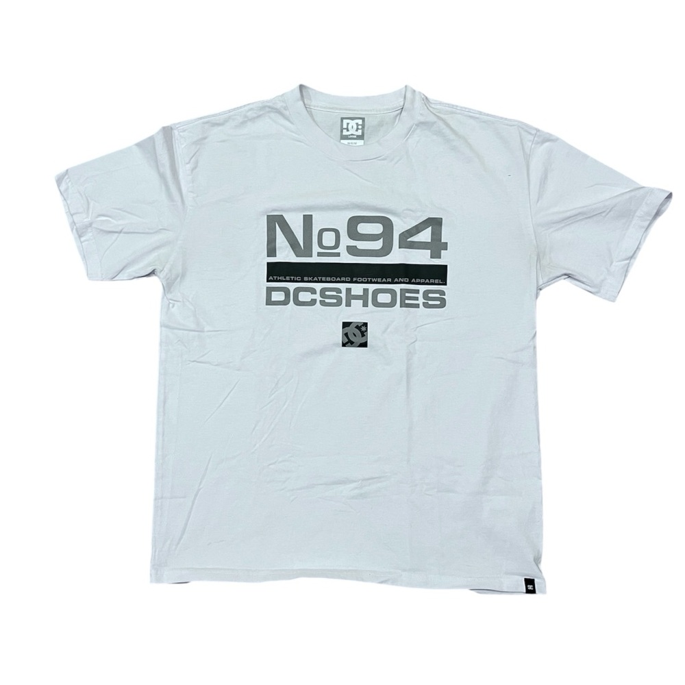 DC Shoes White Graphic T-Shirt